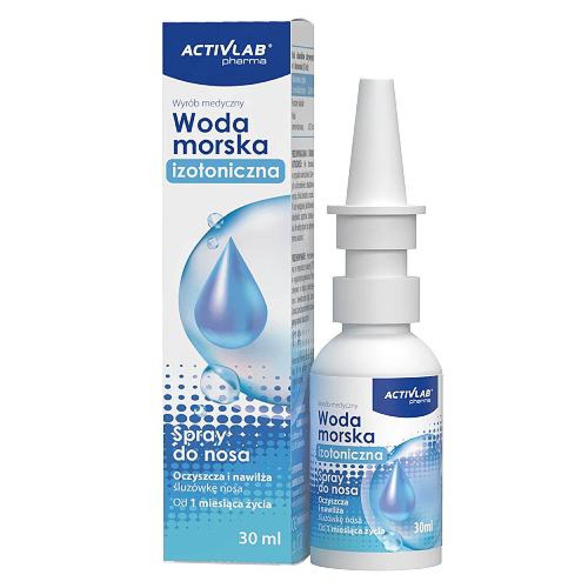 Activlab Pharma, Woda morska izotoniczna, 30 ml