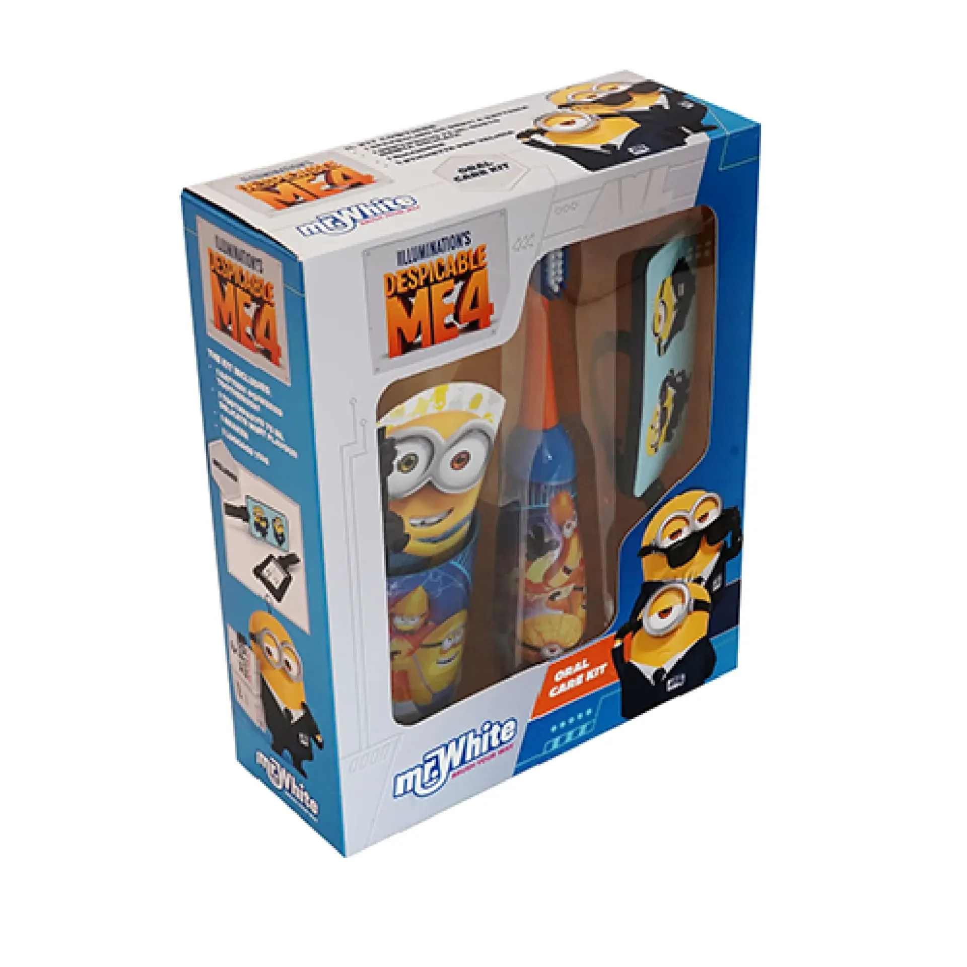 Zestaw do higieny jamy ustnej, Minionki z brelokiem, 1 szt