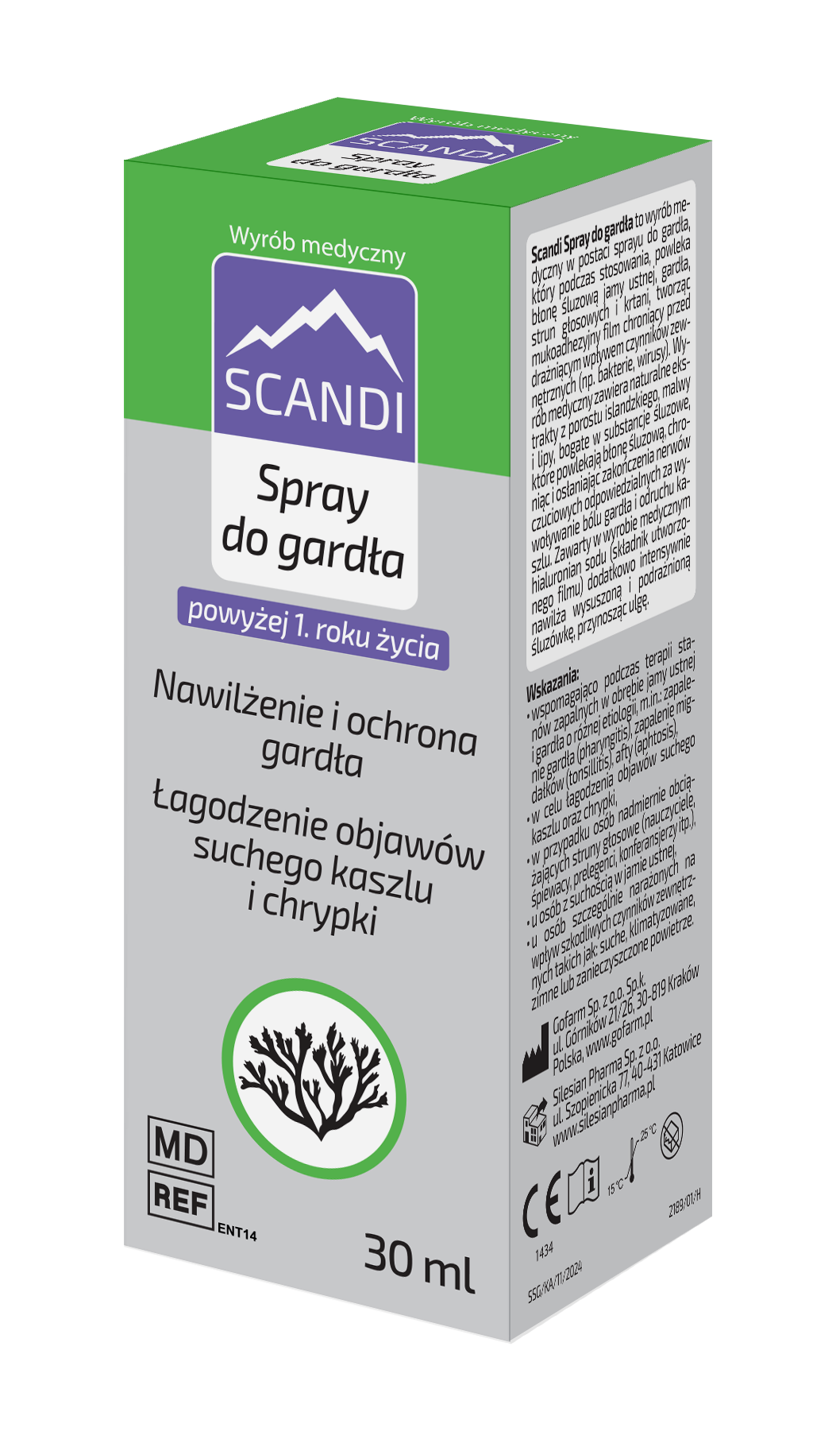 Scandi, spray, 30 ml