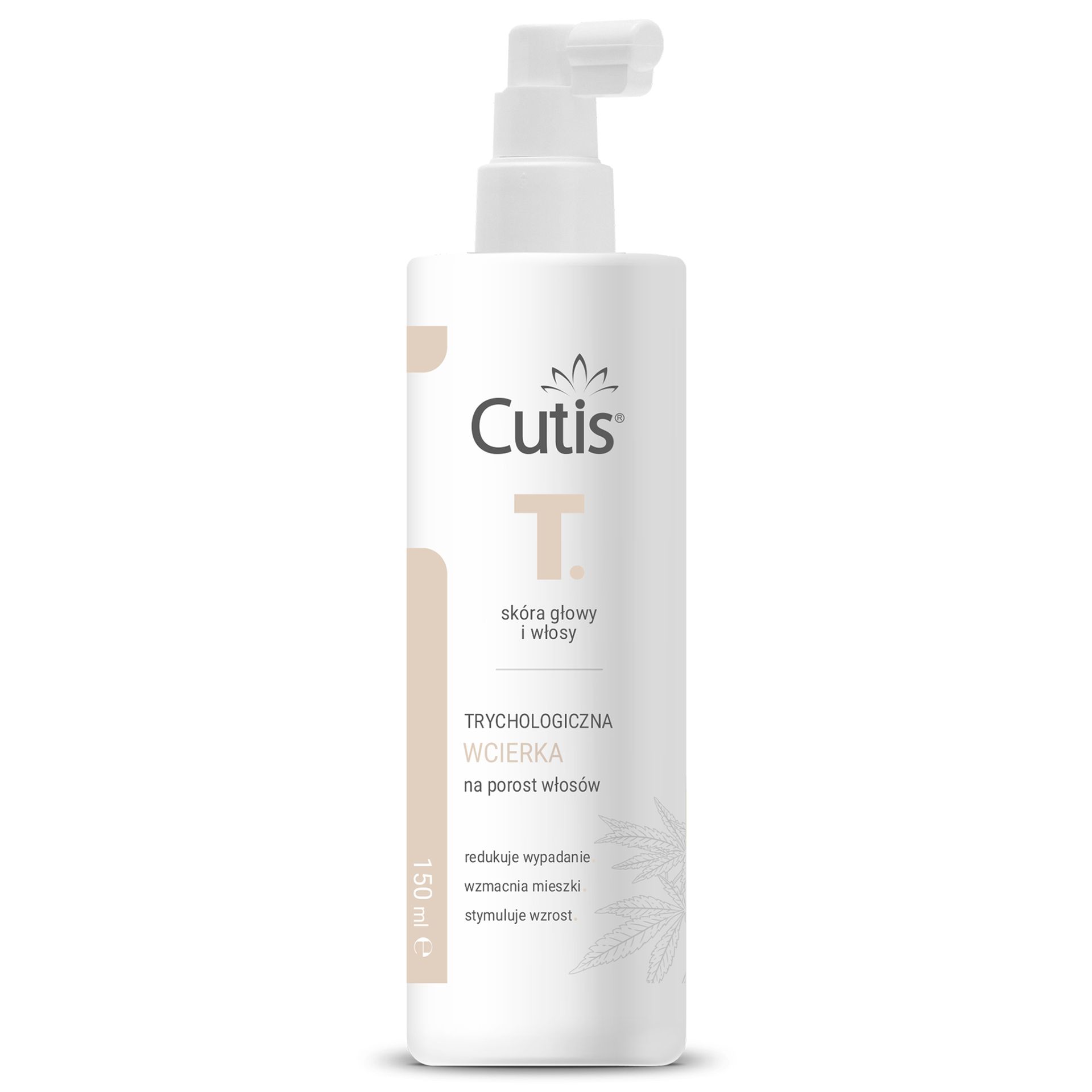 Cutis T-Trychologiczna wcierka na porost włosów, 150 ml