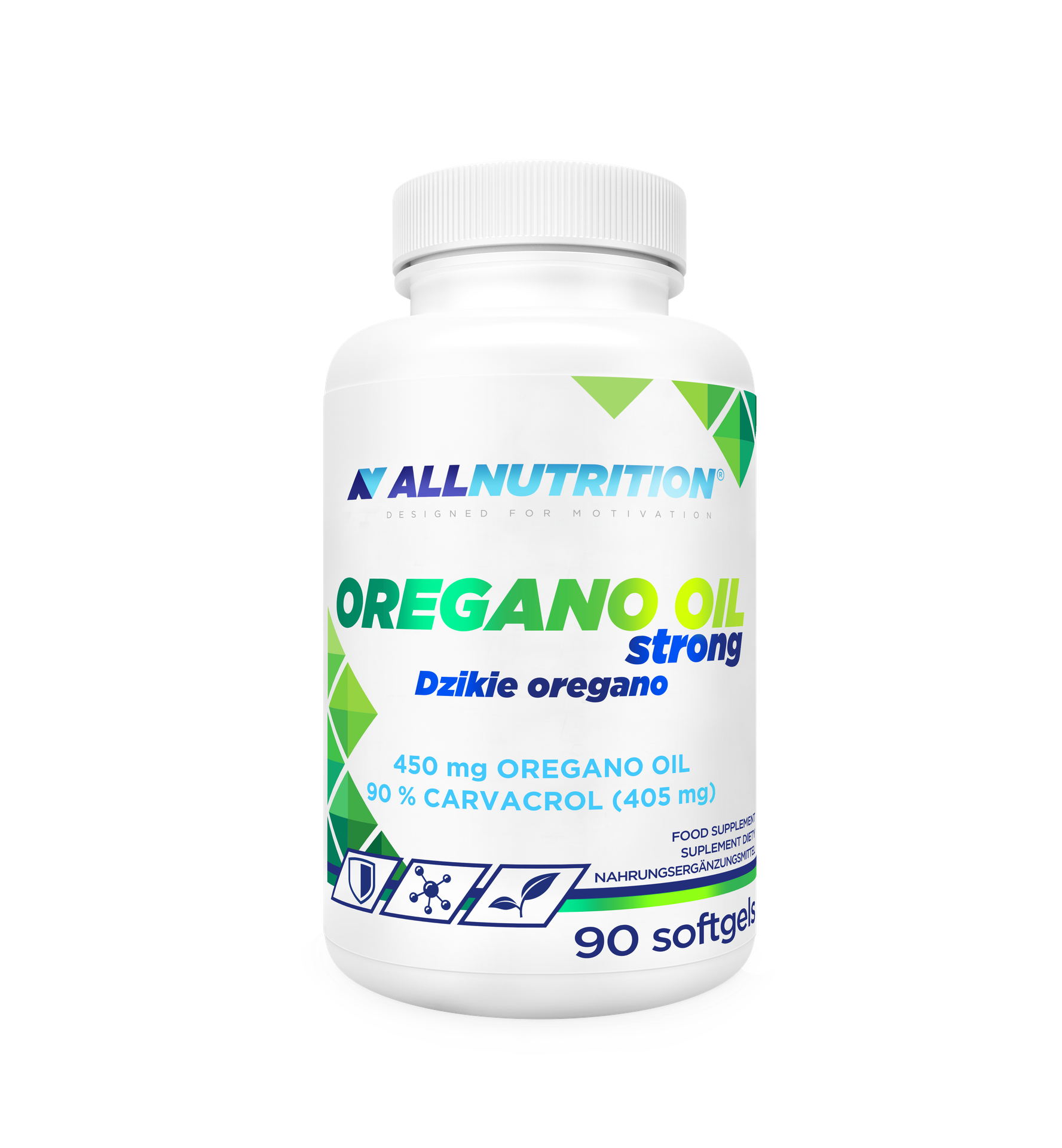 Allnutrition, Oregano Oil Strong, kapsułki, 90 sztuk