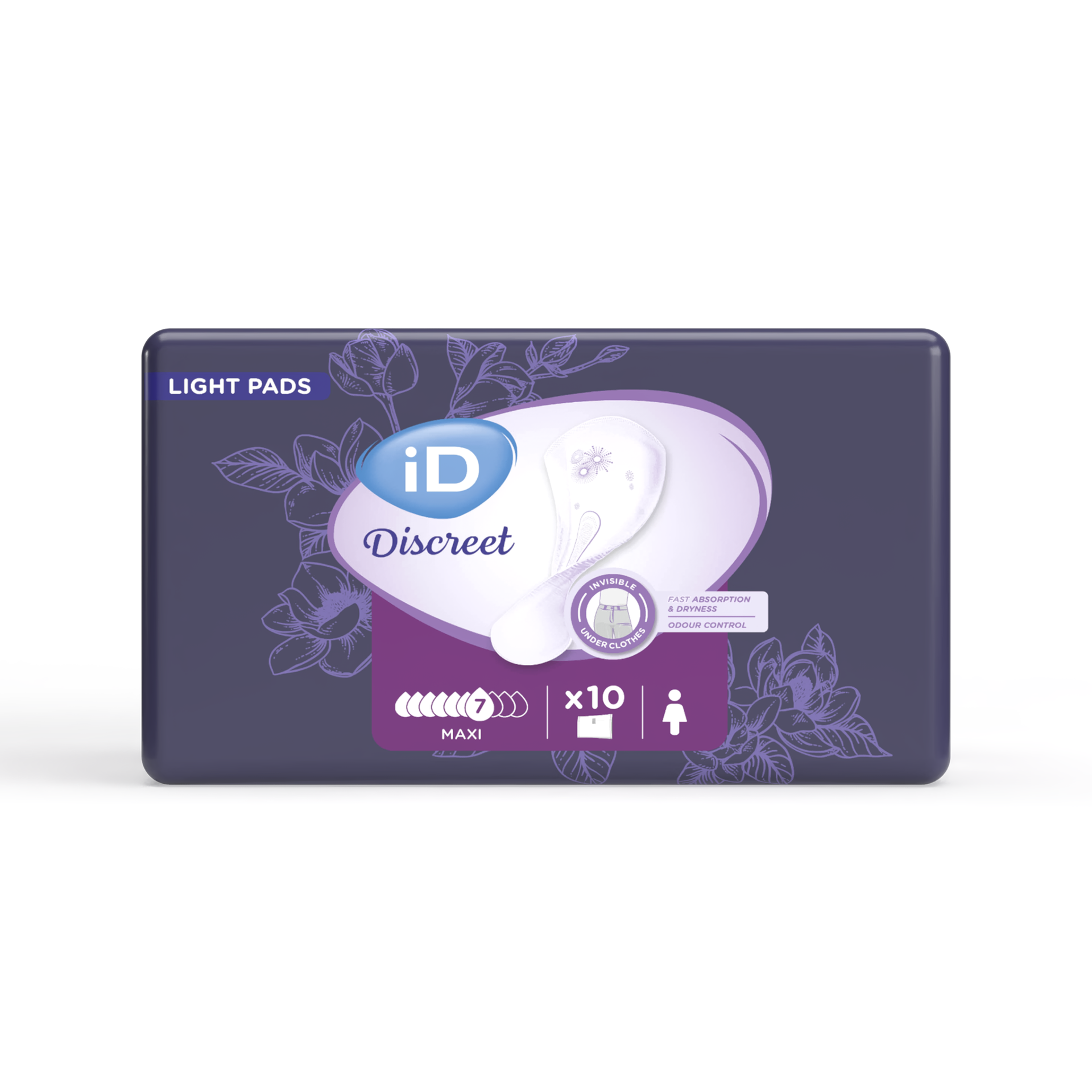 Wkładki iD Discreet Maxi, 10 sztuk