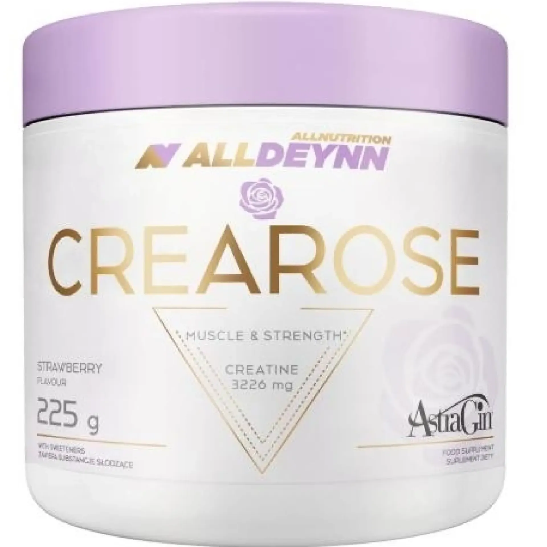Allnutrition, Alldeynn Crearose Strawberry, 225 g