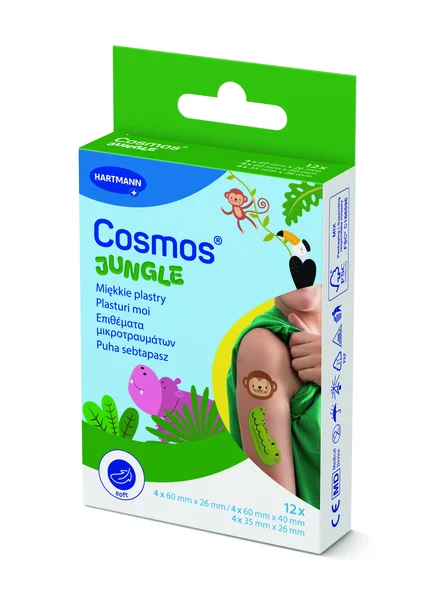 Cosmos Jungle, miękkie plastry, 12 sztuk