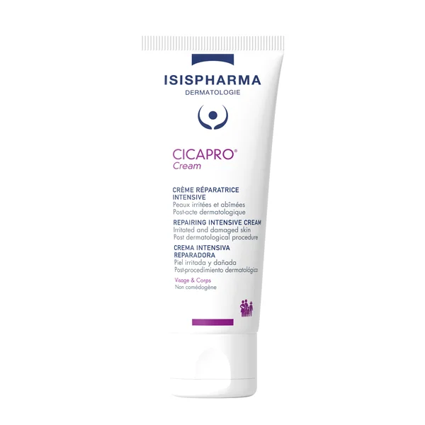 Isispharma Cicapro Cream, krem regenerujący do skóry podrażnionej, 40 ml