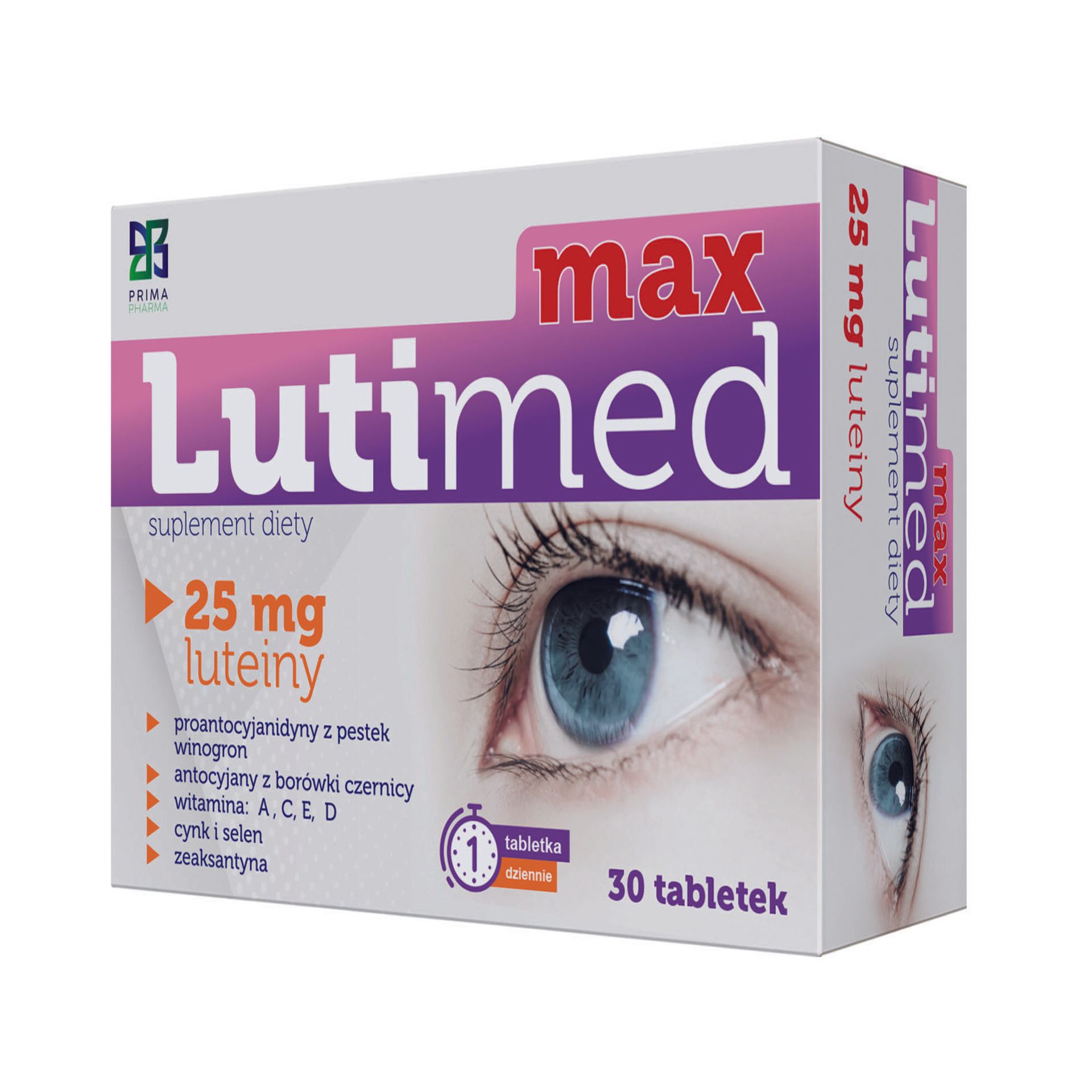 Lutimed max, tabletki, 30 sztuk
