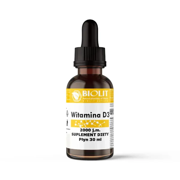 Biolit Witamina D 2000 IU, płyn, 30 ml