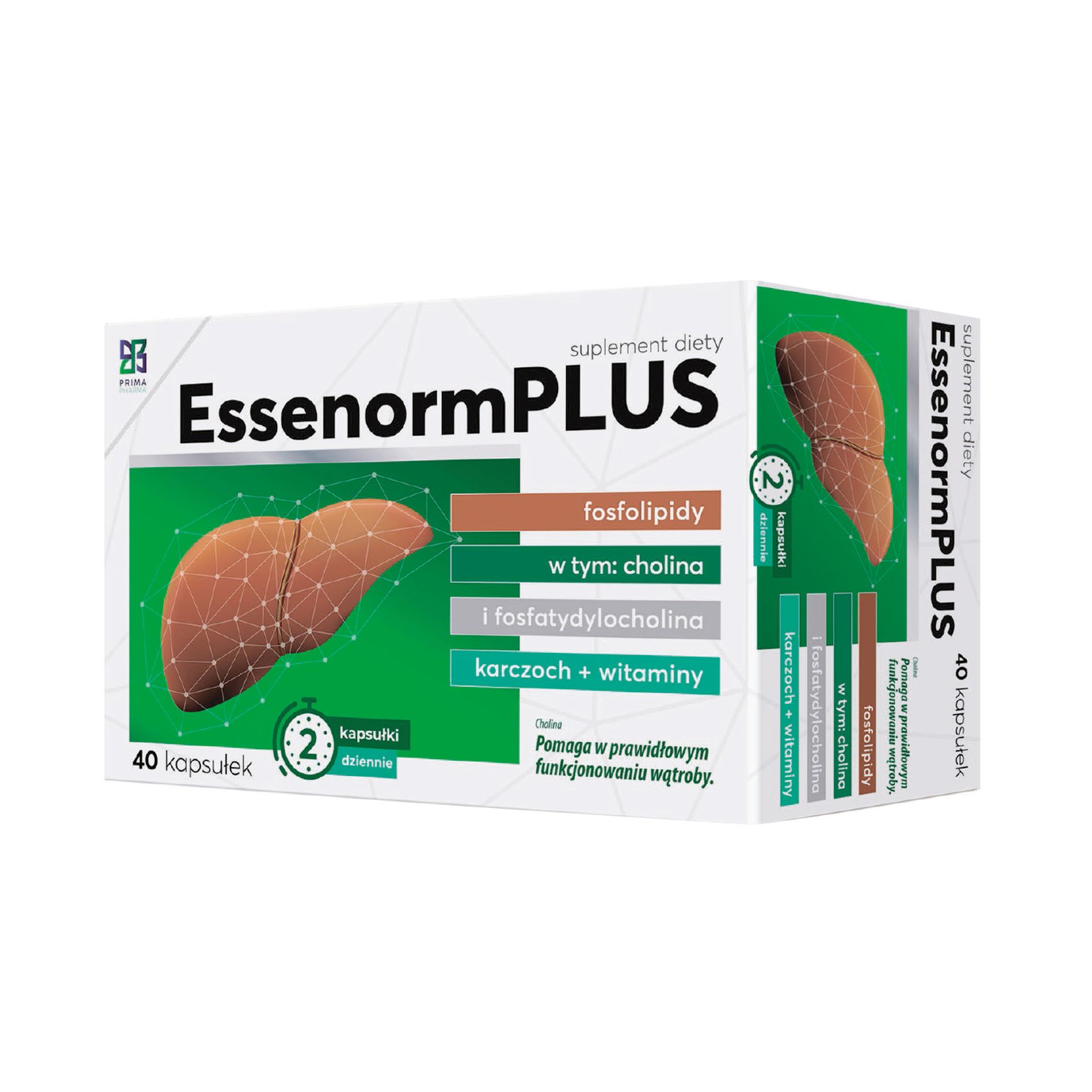 Prima Pharma Essenorm Plus, kapsułki, 40 sztuk