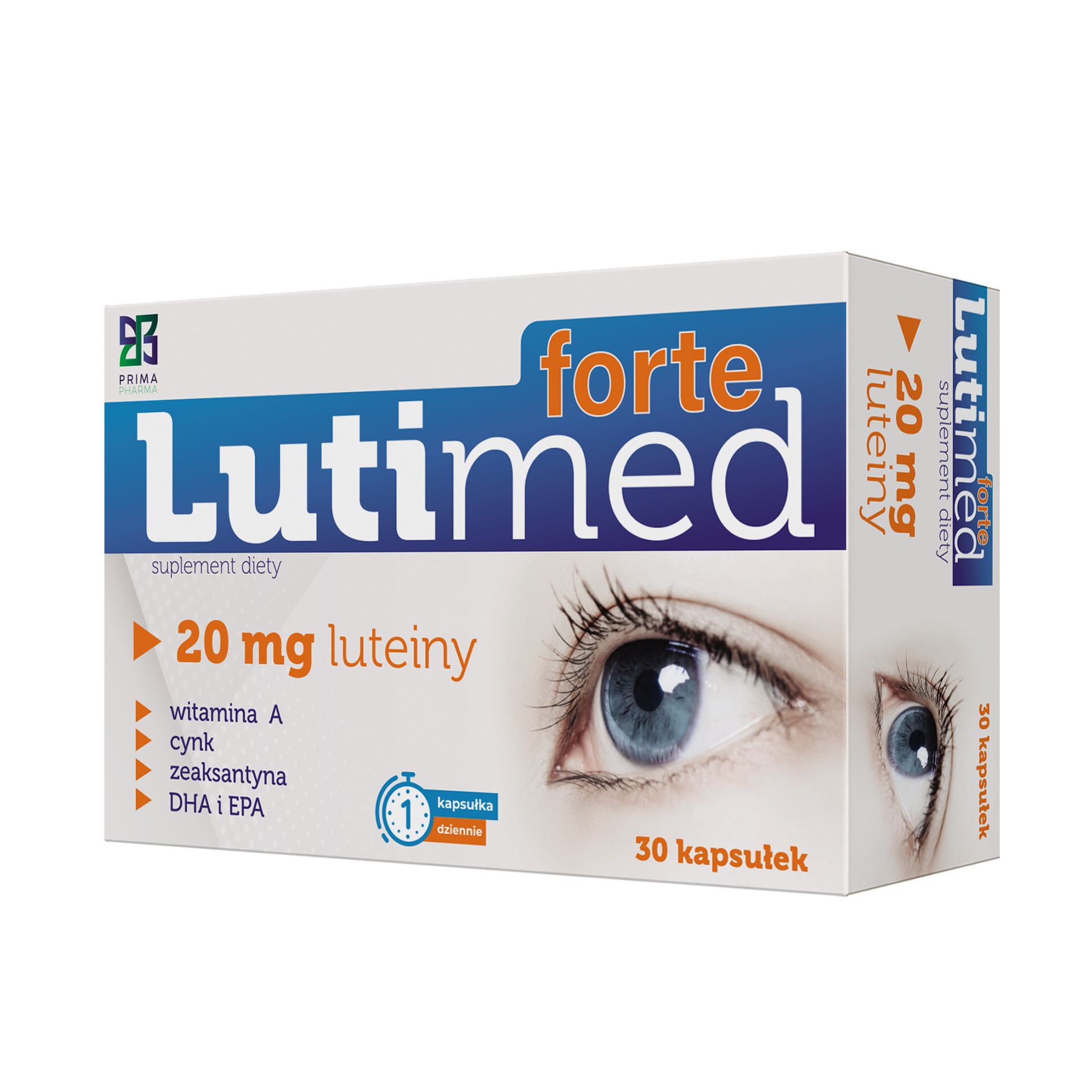 Prima Pharma Lutimed Forte, kapsułki, 30 sztuk