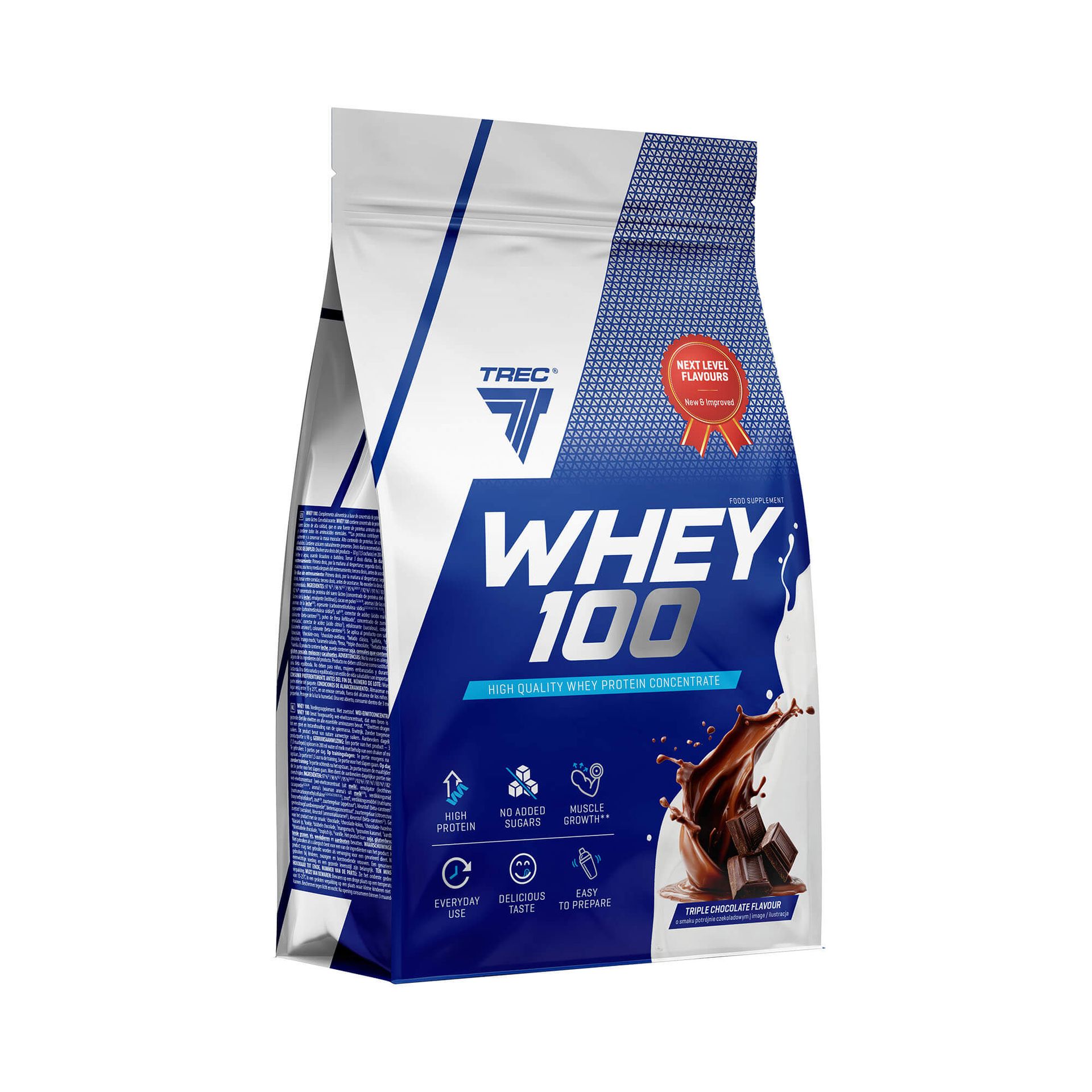 Trec Whey 100 Triple Chocolate, proszek, 700 g