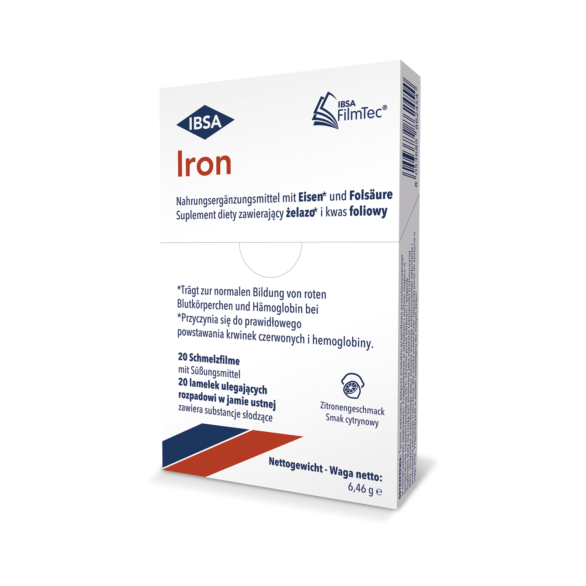 IBSA, Iron, listki, 20 sztuk