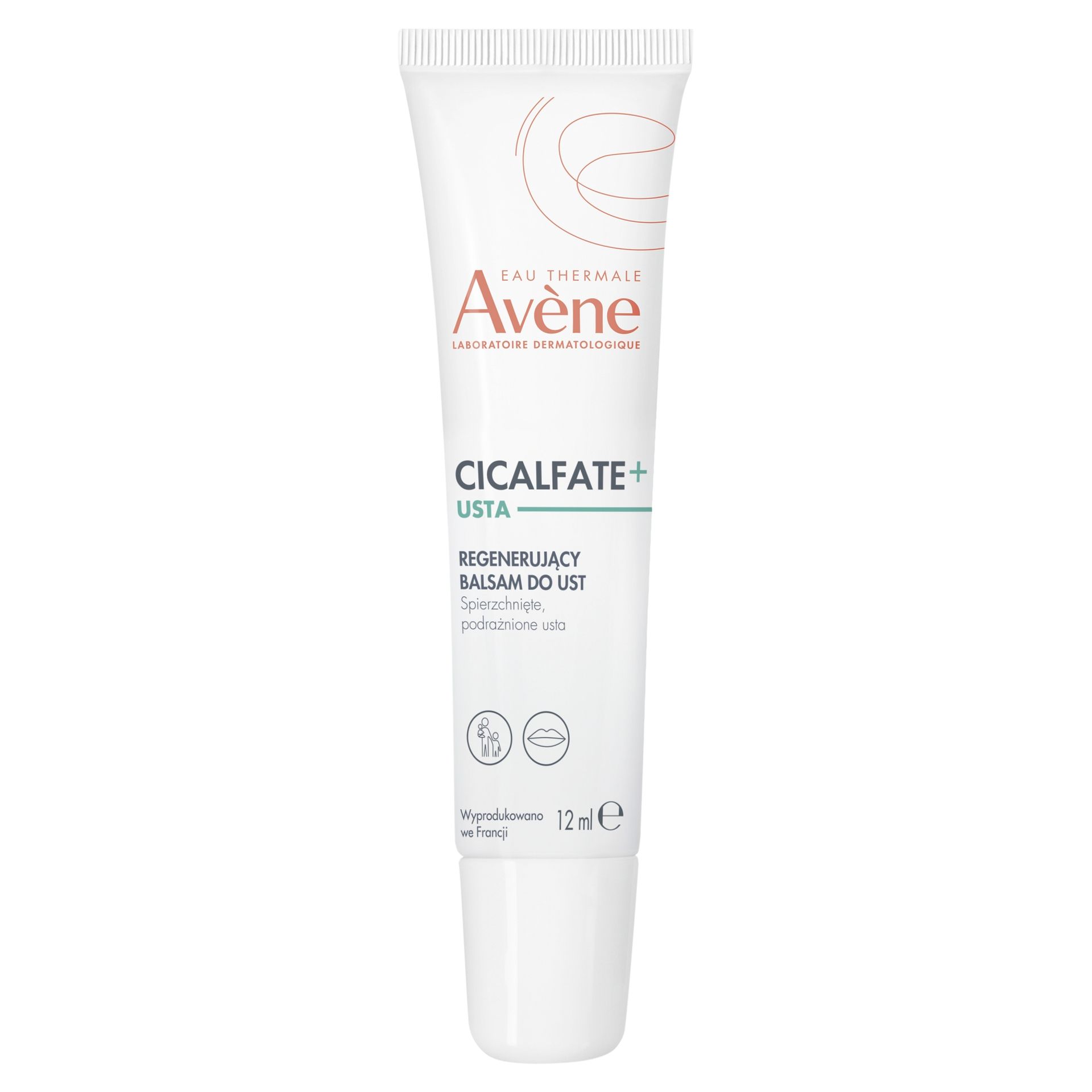 Avene Cicalfate+ regenerujący balsam do ust, 12 ml