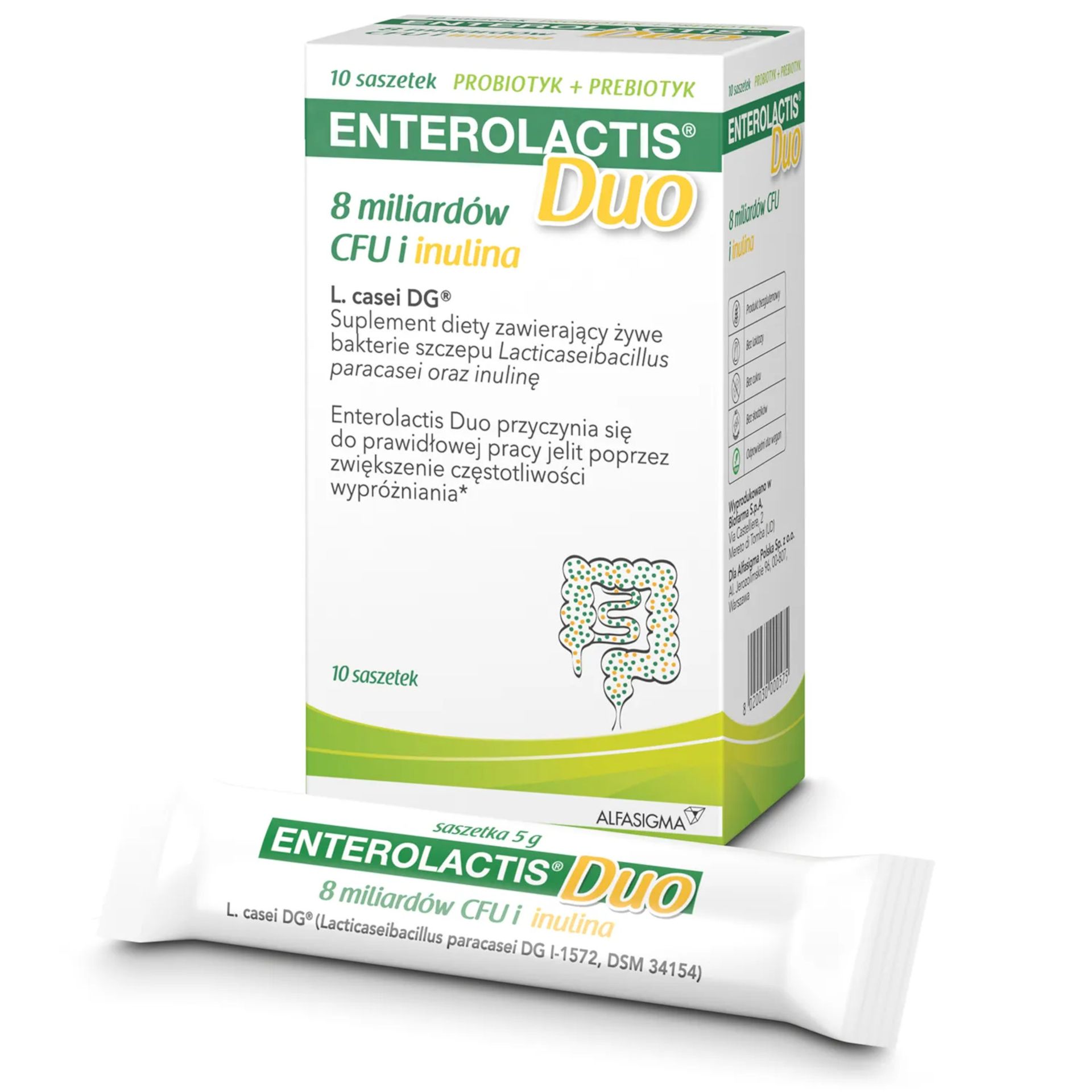 Enterolactis Duo, saszetki, 10 sztuk