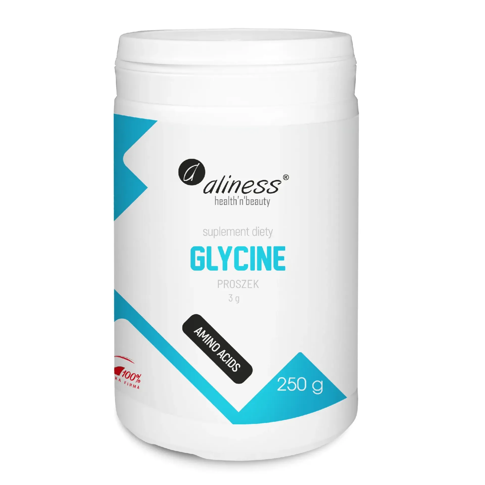 Aliness, Glycine, proszek, 250 g