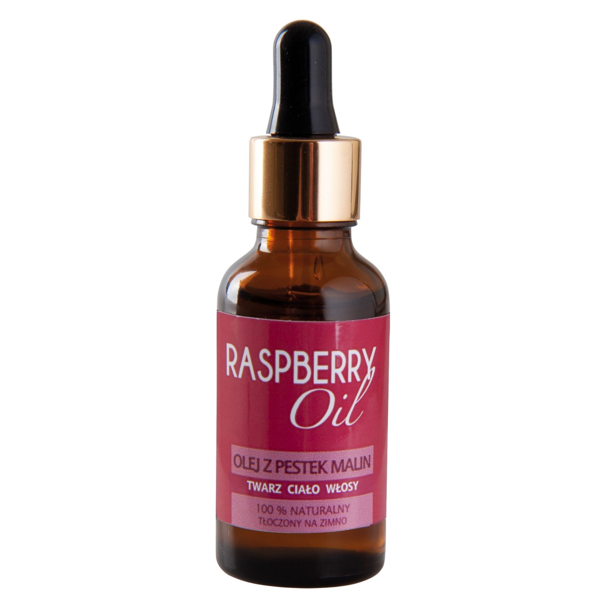 Beaute Marrakech, Olej z pestek malin 100%, nierafinowany, 30 ml