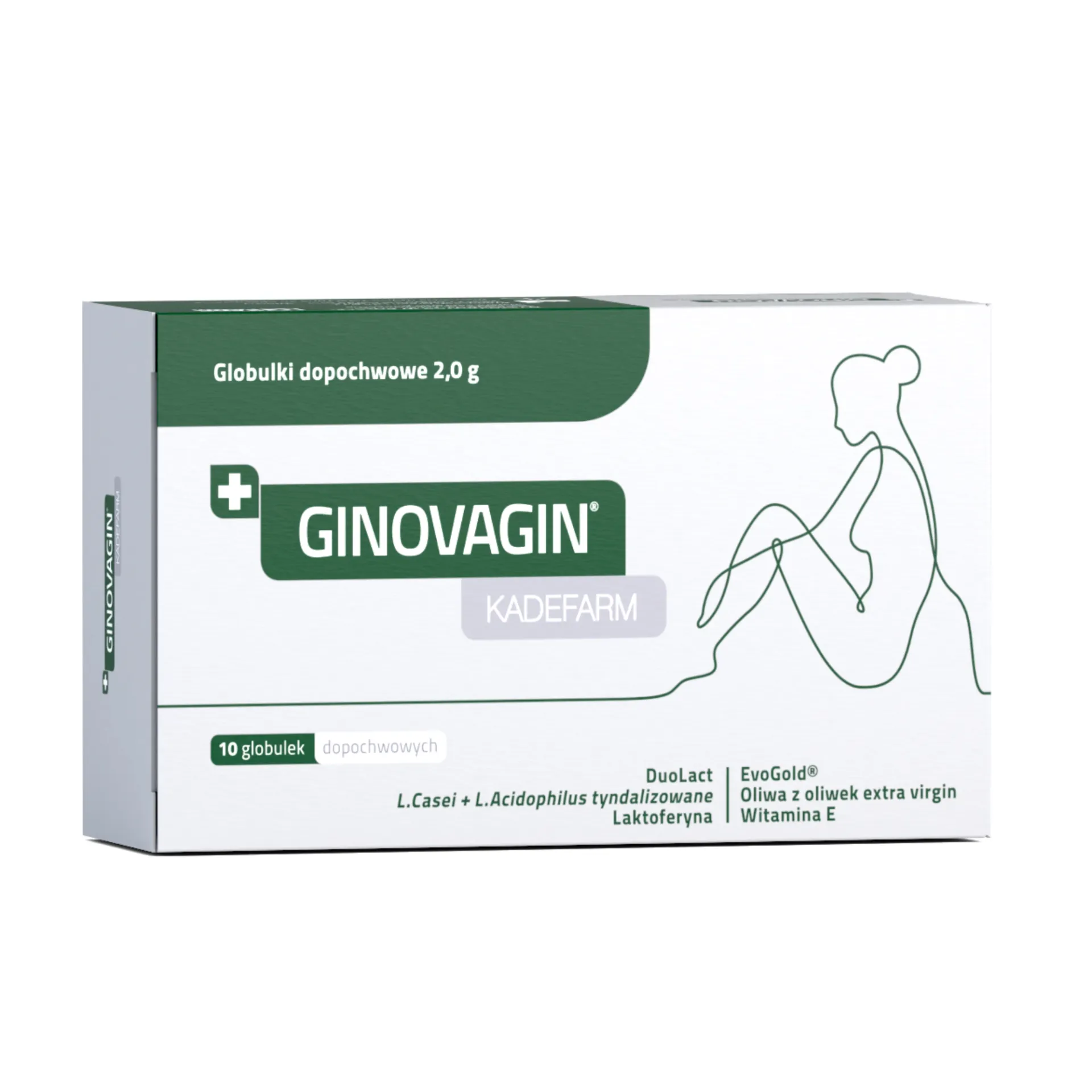 Ginovagin, globulki dopochwowe, 10 sztuk