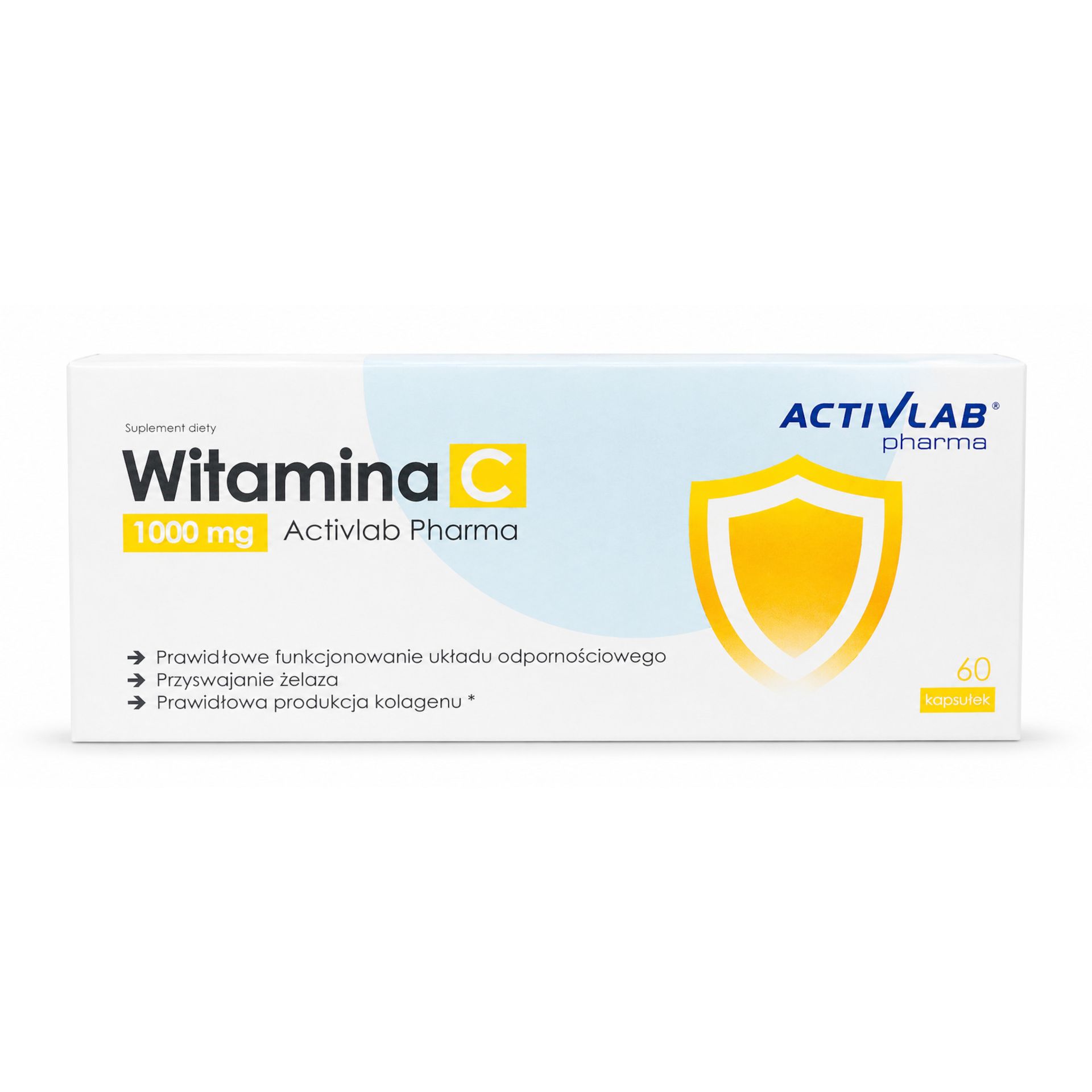 Activlab Pharma, Witamina C 1000 mg, kapsułki, 60 sztuk