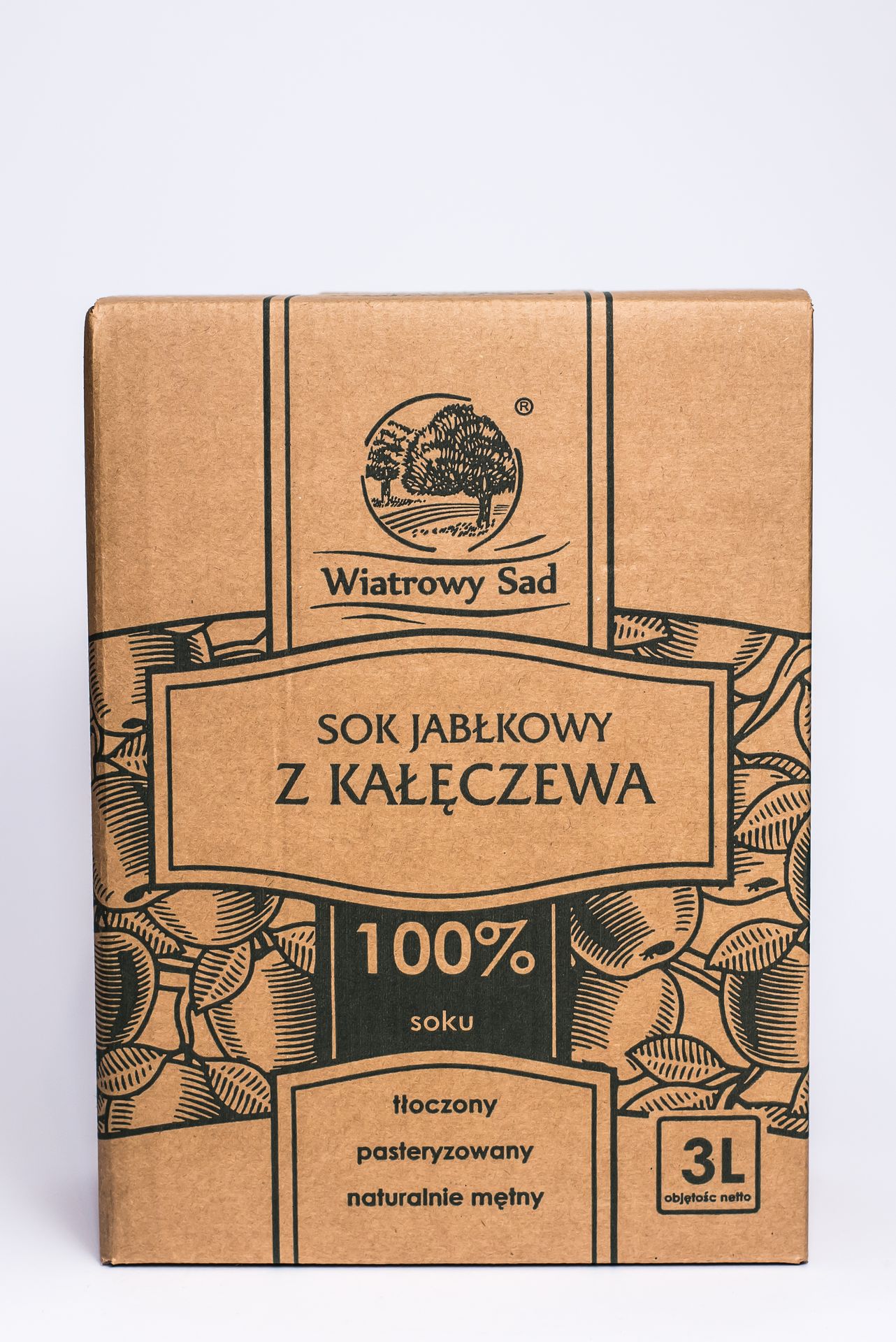 Wiatrowy Sad, Sok jabłkowy, 3 l