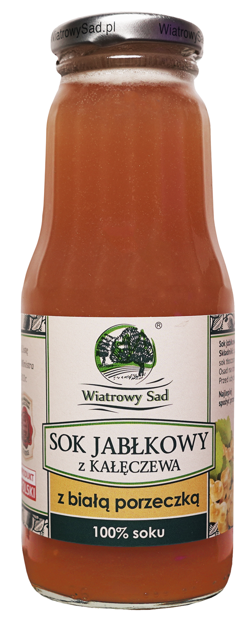 Wiatrowy Sad, Sok jabłkowy z biała porzeczką, 300 ml