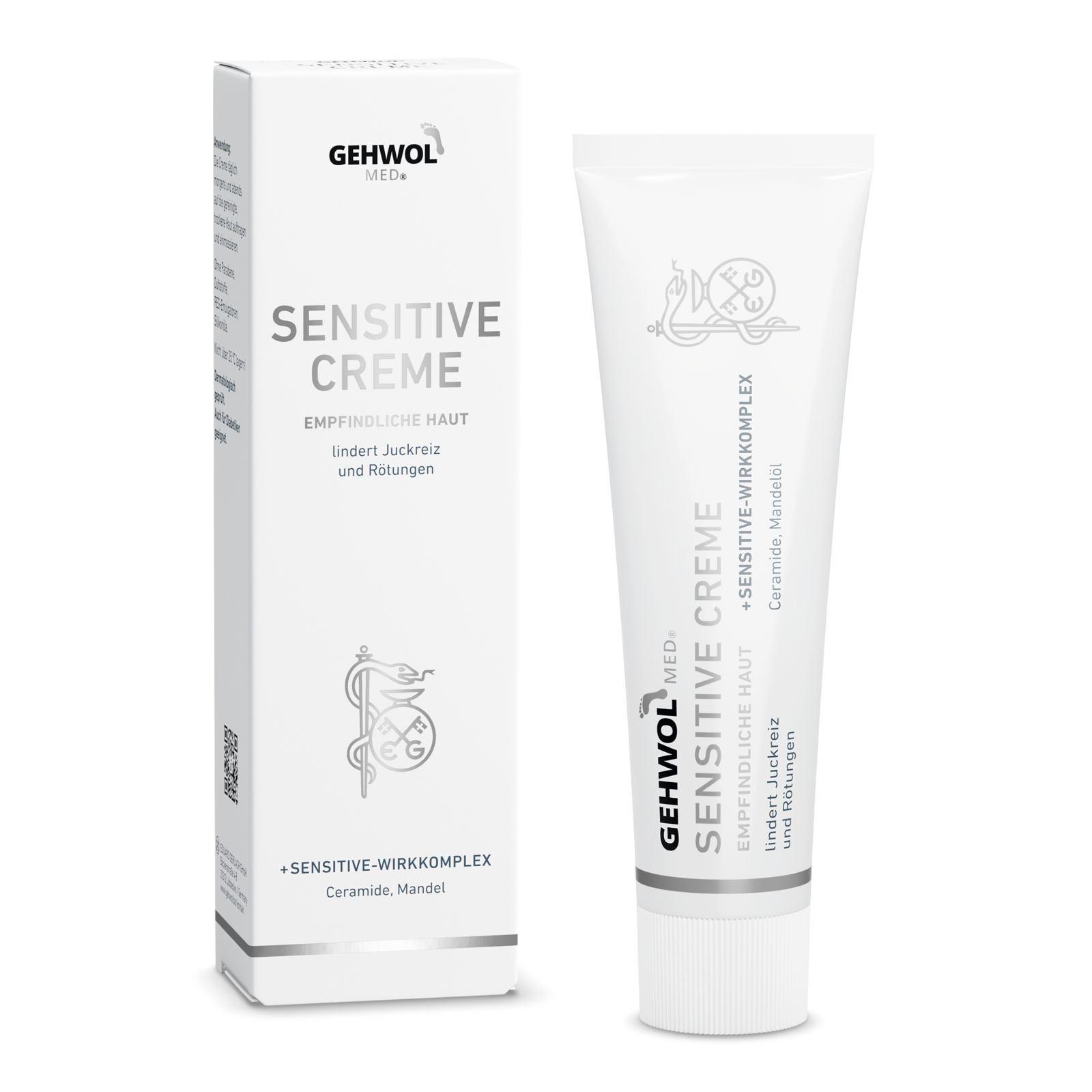 Gehwol Med, Sensitive Cream, krem do stóp, 75 ml