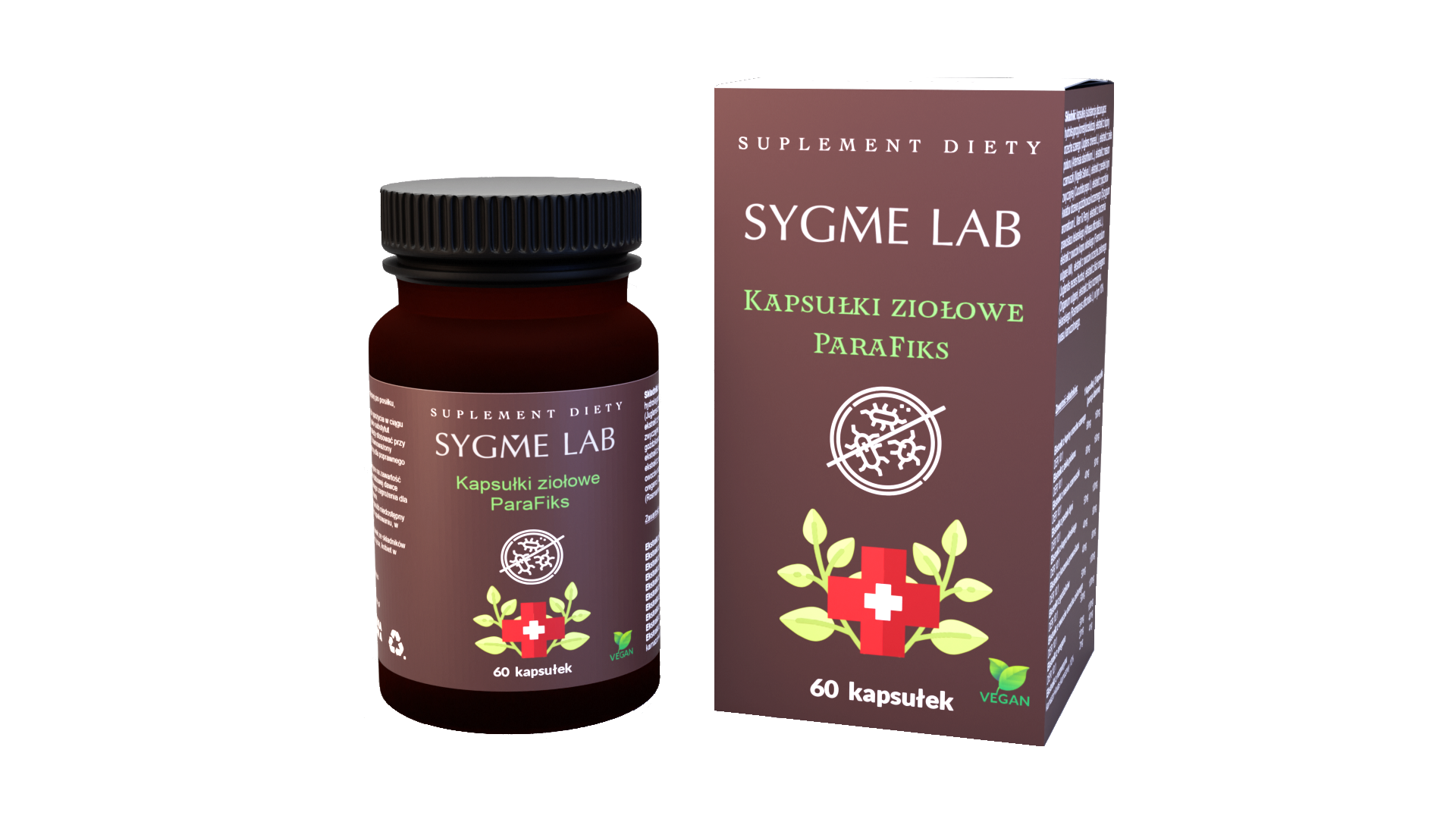 Sygme Lab, ParaFiks, kapsułki ziołowe, 60 sztuk