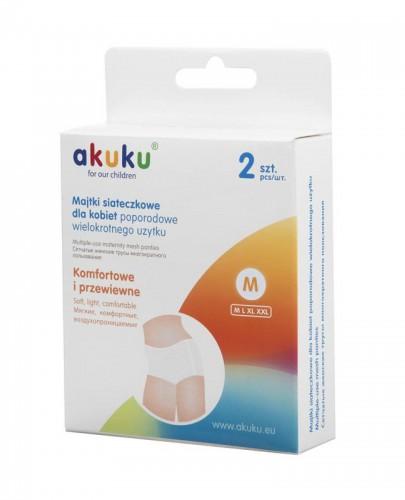 Akuku, Majtki siateczkowe wielokrotnego użytku M, 2 sztuki