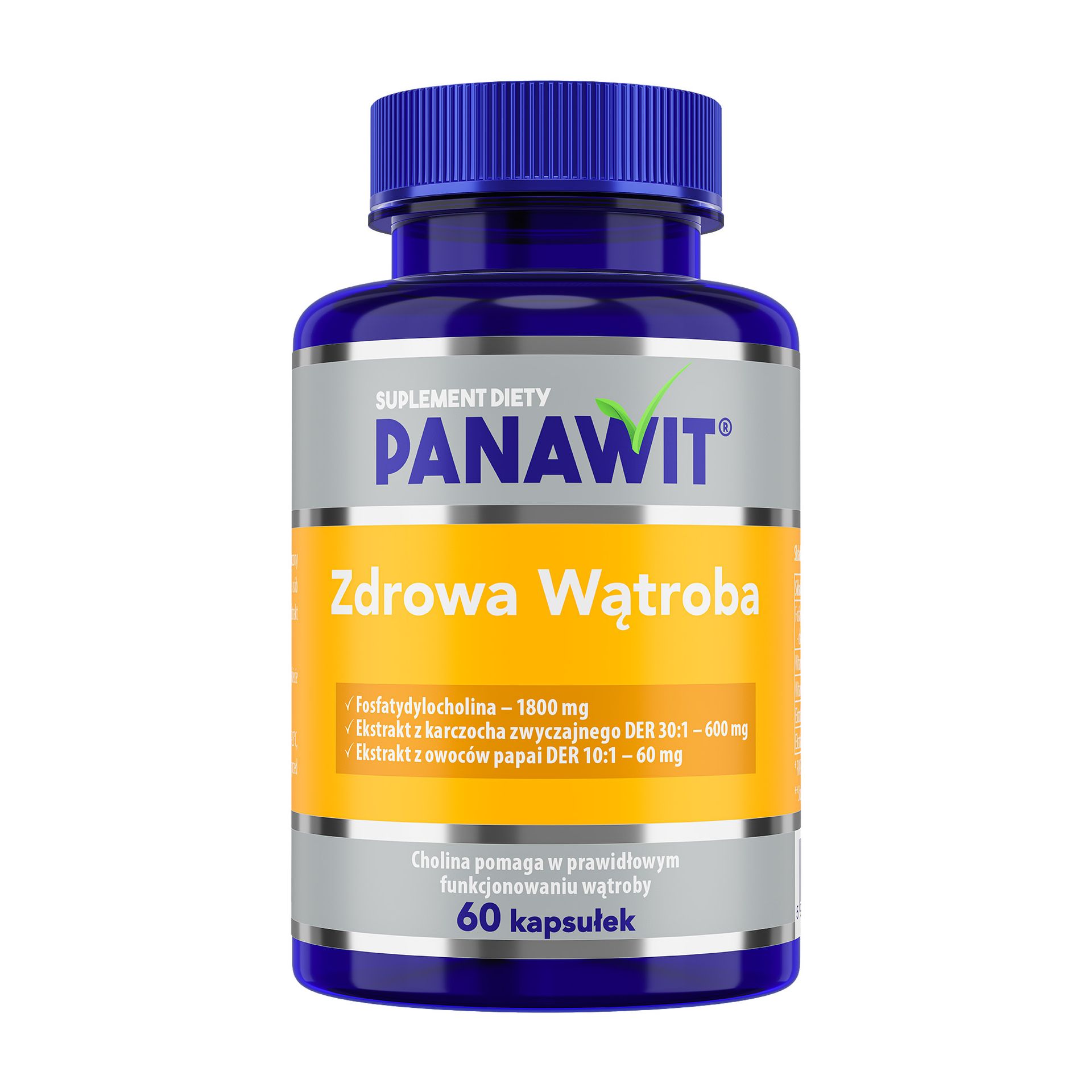 Panawit Zdrowa Wątroba, 60 kapsułek