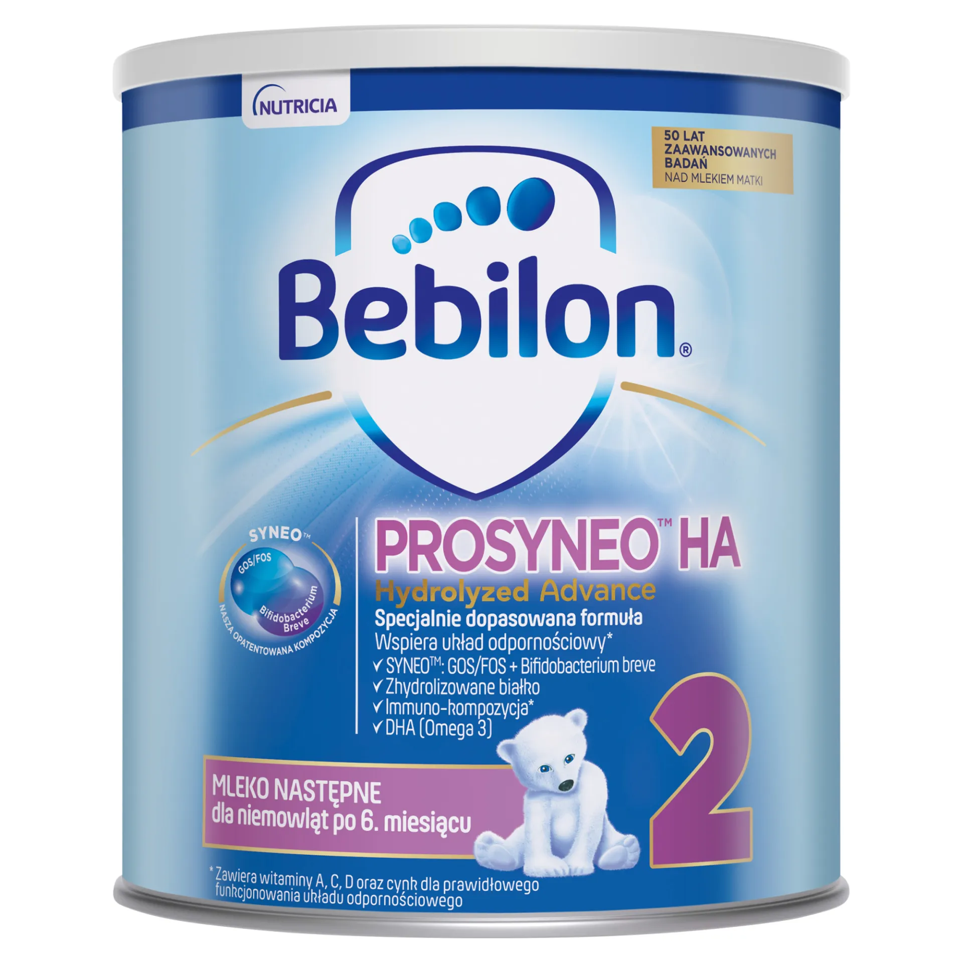 Bebilon Prosyneo HA 2, mleko następne dla niemowląt po 6. miesiącu, 400 g