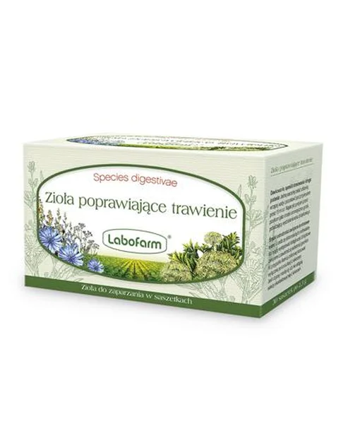 LABOFARM Zioła poprawiające trawienie - 30 sasz. - cena, opinie, stosowanie
