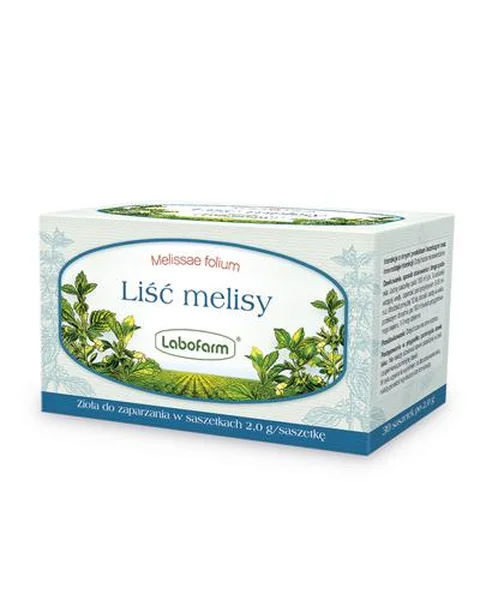LABOFARM Liść melisy - 30 sasz. - cena, opinie, wskazania