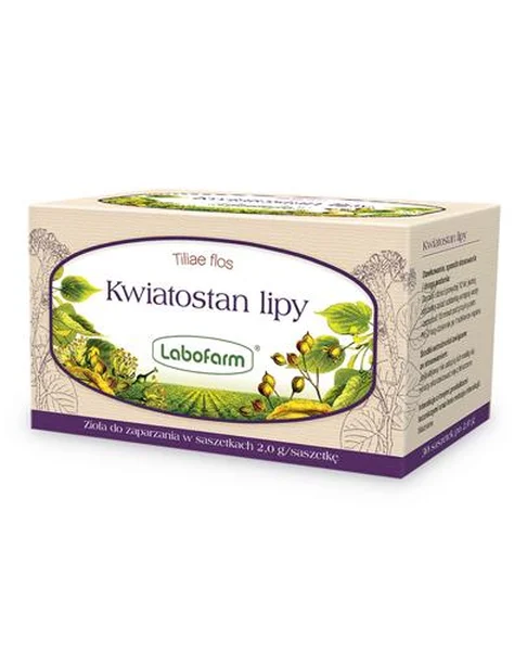 LABOFARM Kwiatostan lipy, 30 saszetek