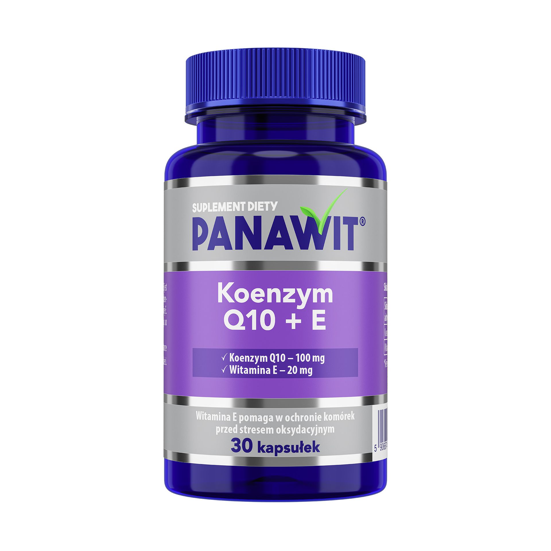 Panawit Koenzym Q10+E, kapsułki, 30 sztuk