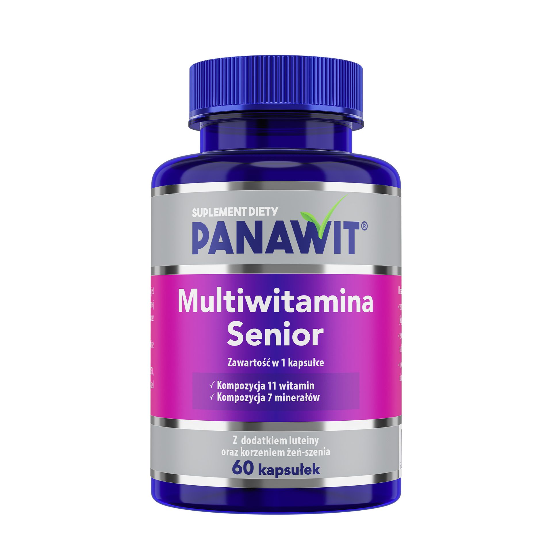 Panawit Multiwitamina Senior, kapsułki, 60 sztuk