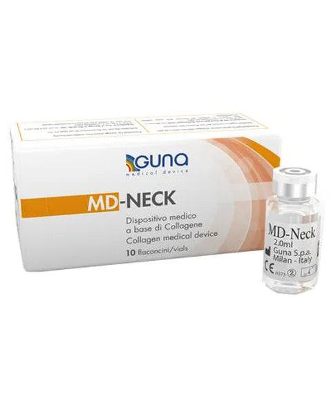 Md-Neck Wyrób medyczny na bazie kolagenu - 10 fiolek x 2 ml