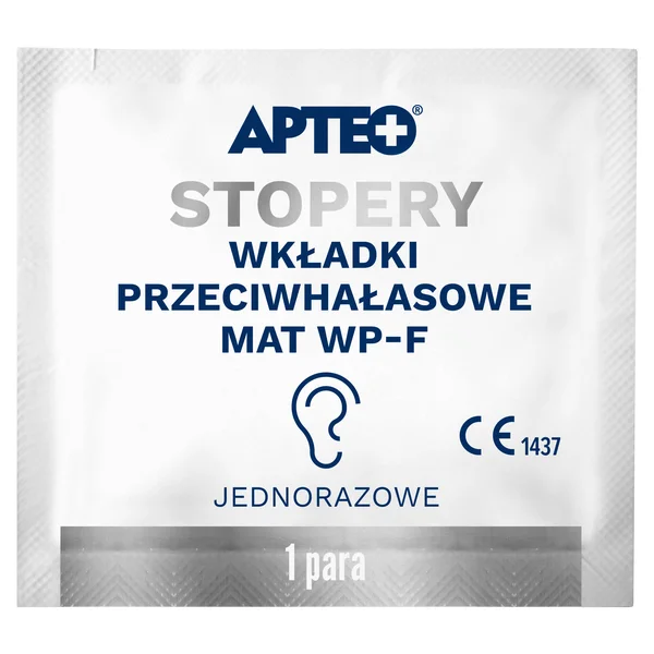 APTEO STOPERY Przeciwhałasowe, 2 sztuki