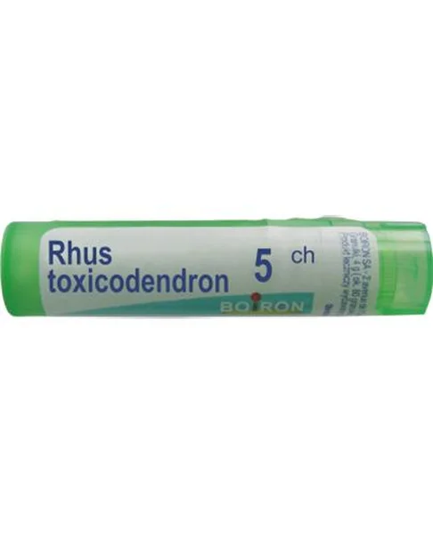 Boiron, Rhus Toxicodendron 5 CH, granulki, 4 g.