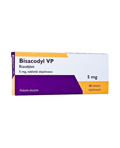 Bisacodyl VP 5 mg - 30 tabl. (import równoległy PharnaVitea)