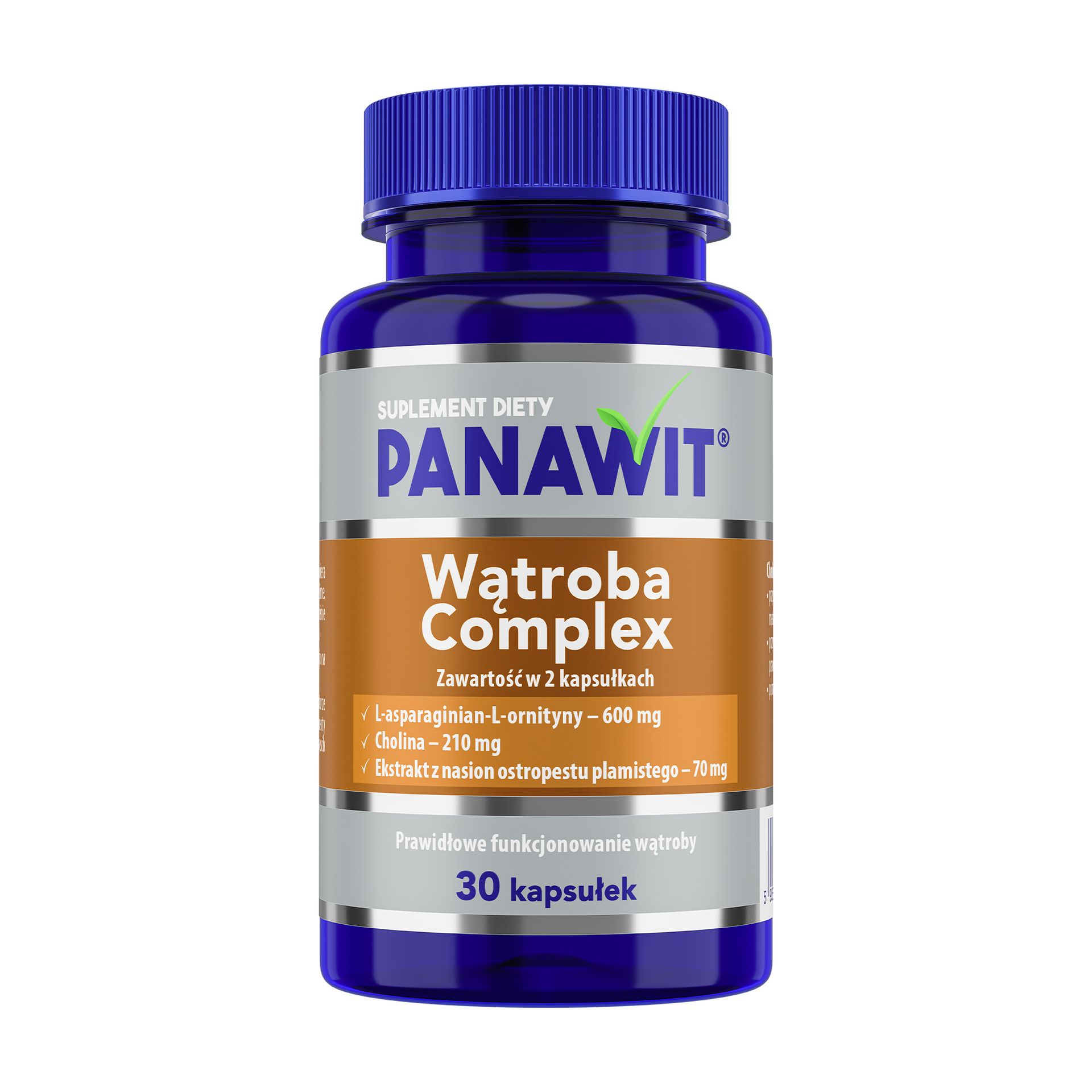 Panawit Wątroba Complex, kapsułki, 30 sztuk