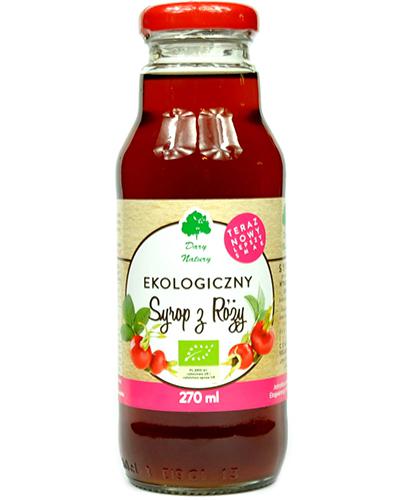 Dary Natury Syrop z płatków róży EKO, 270 ml cena, opinie, skład