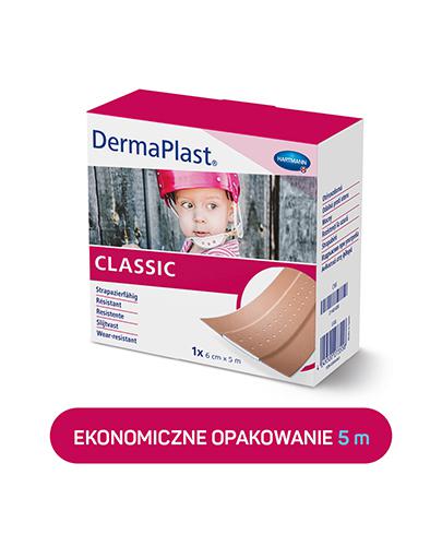 DermaPlast Plaster Classic 6 cm x 5 m, 1 sztuka