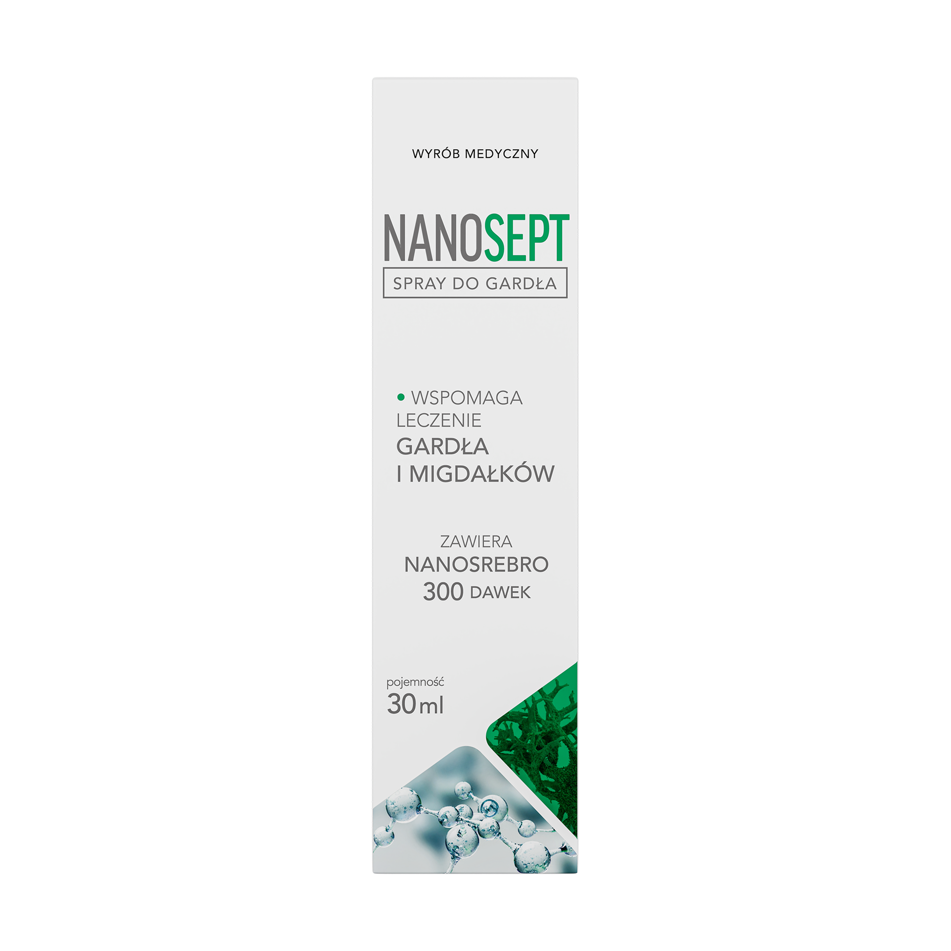 Nanosept Spray do gardła, 30 ml