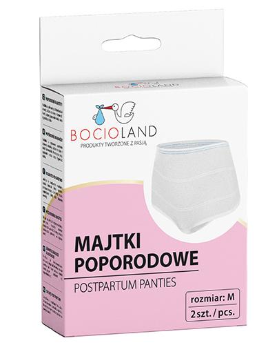 Bocioland Wielorazowe Poporodowe Majtki siateczkowe M, 2 sztuki