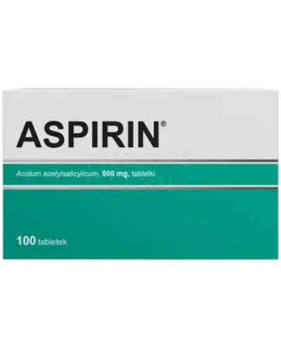 Aspirin 500 mg, 100 tabletek [import równoległy Medezin]