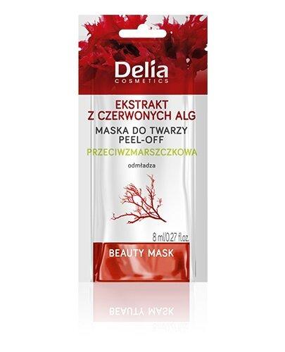 Delia Przeciwzmarszczkowa maseczka do twarzy peel-off, 8 ml