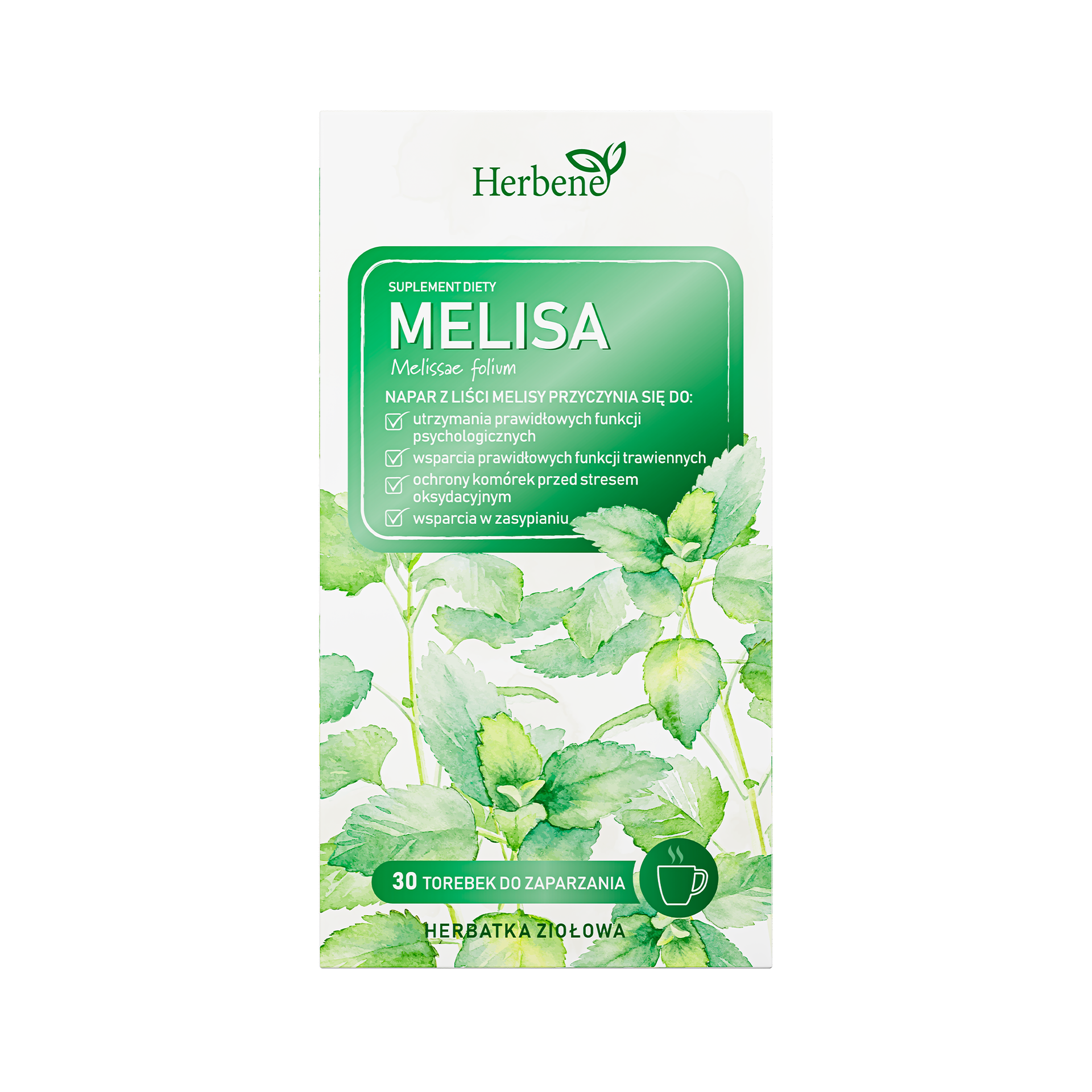 Herbene Melisa, saszetki, 30 sztuk