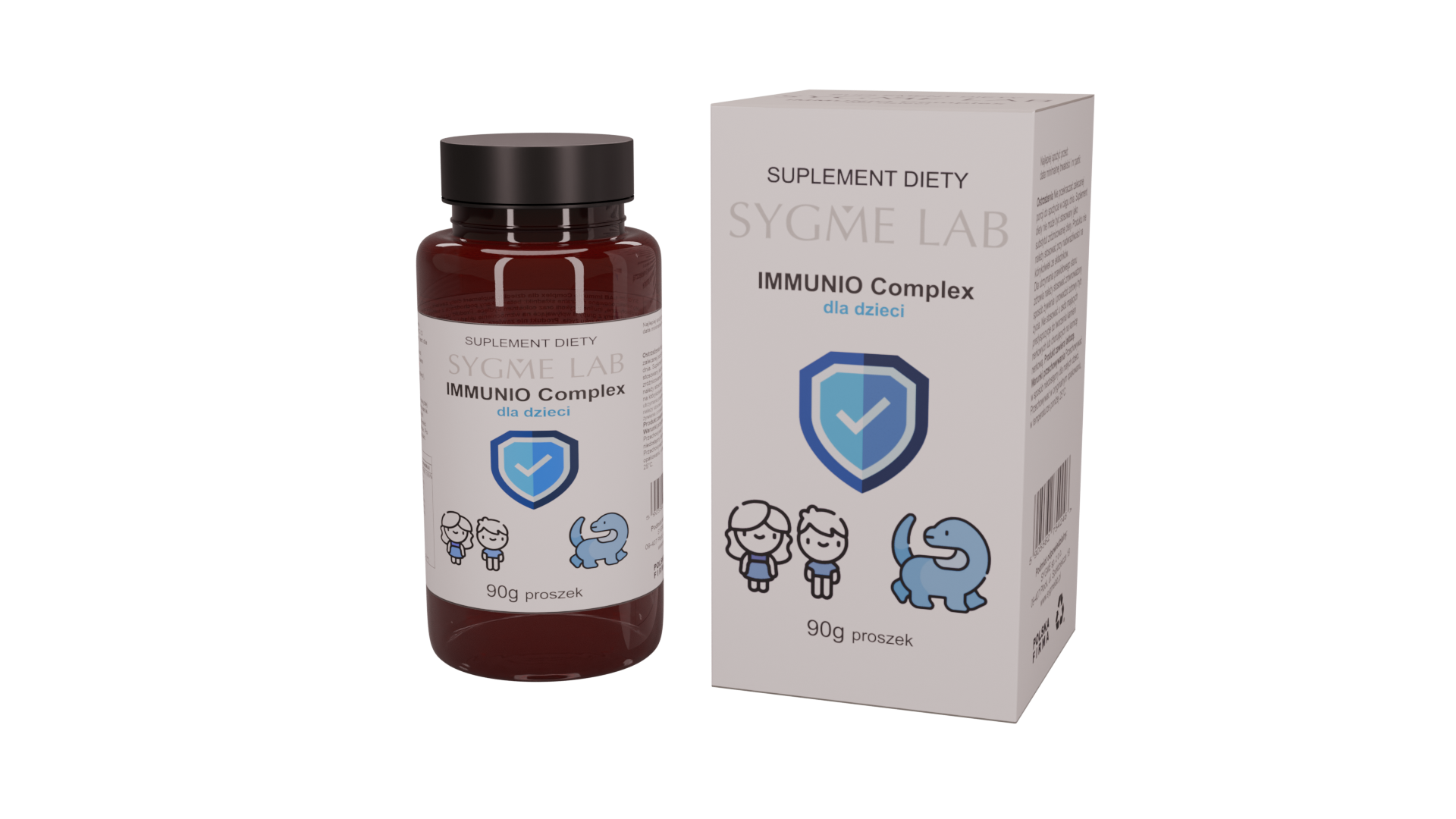 Sygme Lab, Immunio Complex dla dzieci, proszek, 90 g
