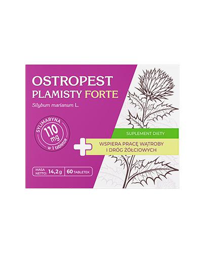 Ostropest Plamisty Forte, 110 mg, tabletki, 60 sztuk