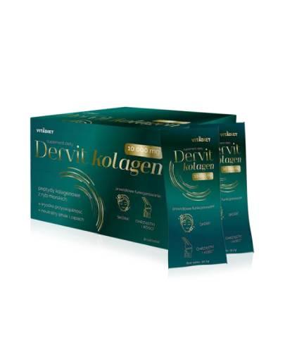 Dervit Kolagen 10000 mg, saszetki, 30 sztuk