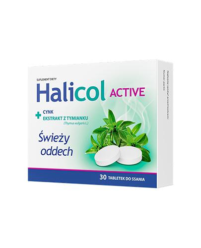 Halicol Active, tabletki do ssania, 30 sztuk