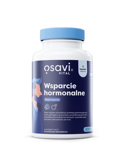 Osavi, Wsparcie Hormonalne mężczyzna, kapsułki twarde, 60 sztuk